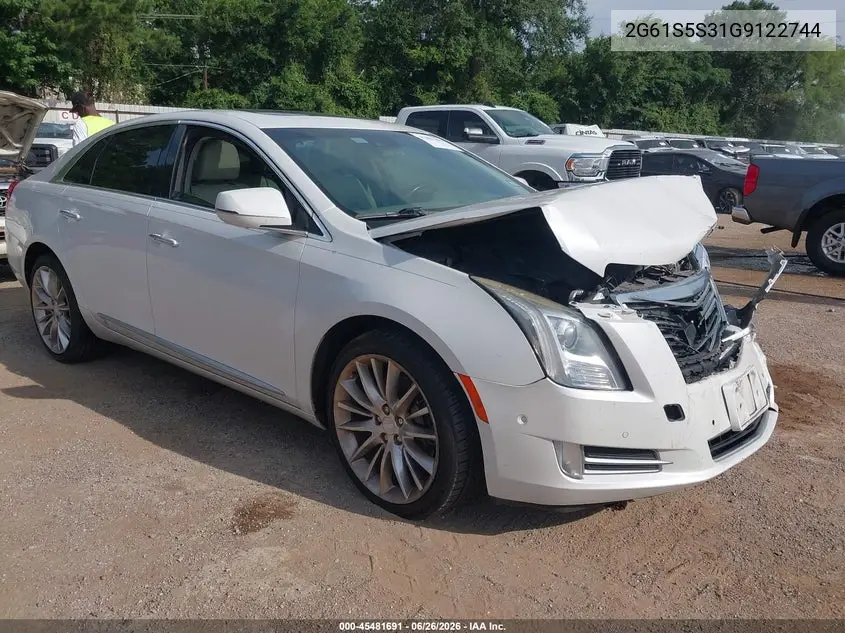 2016 Cadillac Xts Platinum VIN: 2G61S5S31G9122744 Lot: 45481691