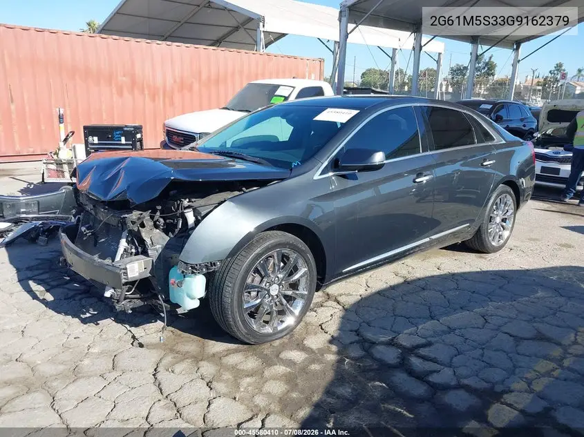 2016 Cadillac Xts Luxury Collection VIN: 2G61M5S33G9162379 Lot: 45580410