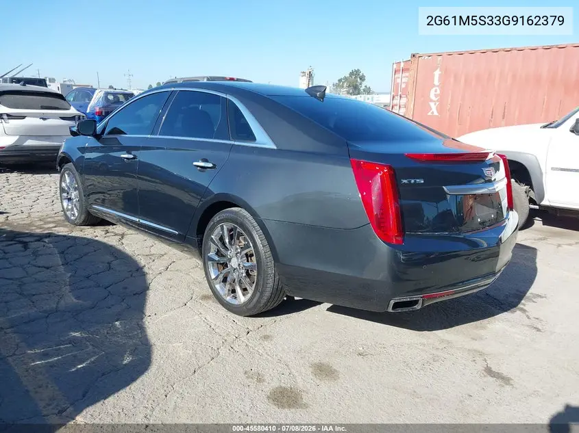 2016 Cadillac Xts Luxury Collection VIN: 2G61M5S33G9162379 Lot: 45580410