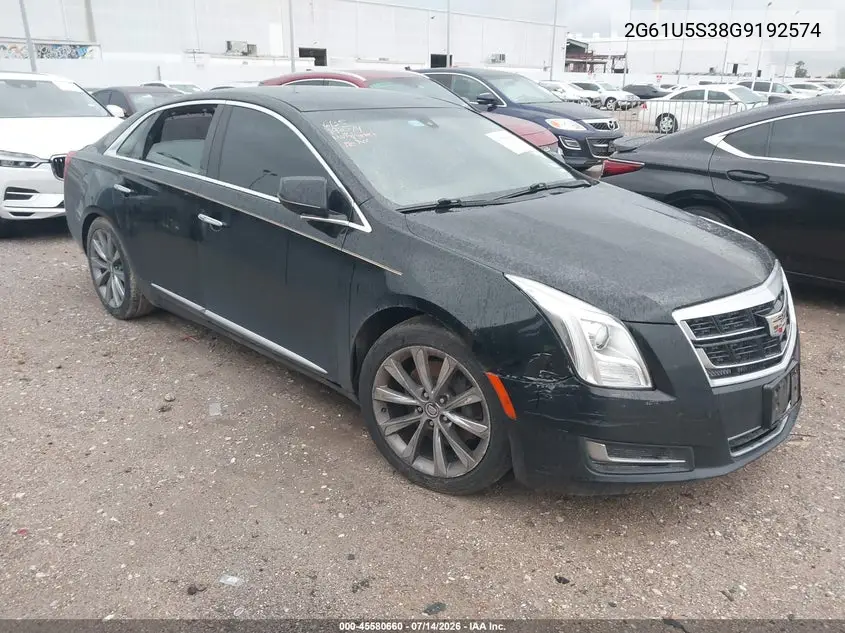 2016 Cadillac Xts W20 Livery Package VIN: 2G61U5S38G9192574 Lot: 45580660