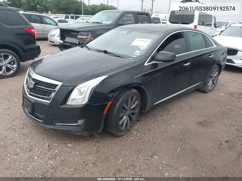 2016 Cadillac Xts W20 Livery Package VIN: 2G61U5S38G9192574 Lot: 45580660