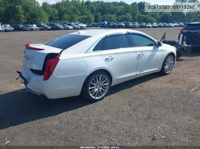 2016 Cadillac Xts Platinum VIN: 2G61S5S30G9113260 Lot: 45604234