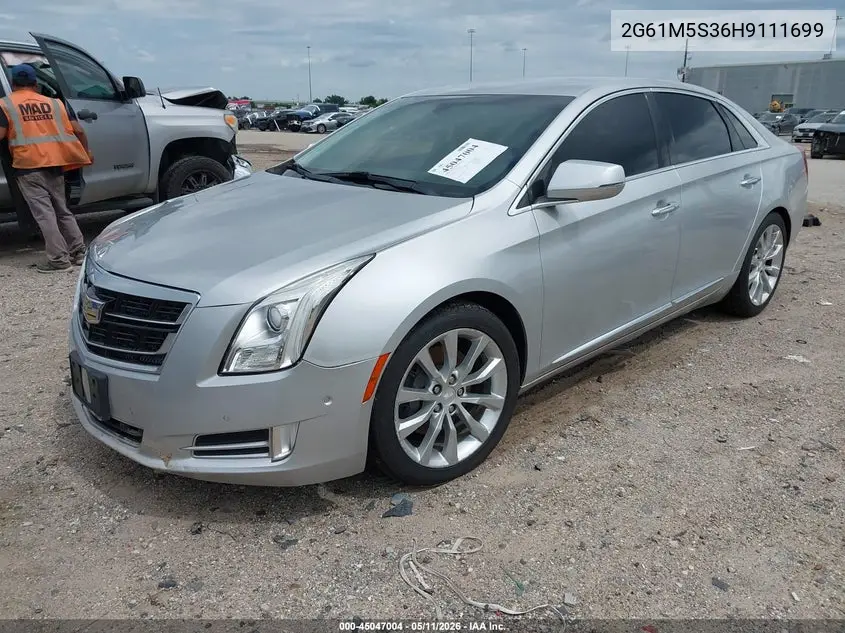 2G61M5S36H9111699 2017 Cadillac Xts Luxury