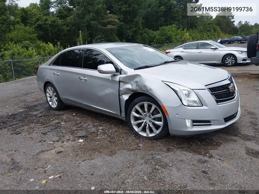 2017 Cadillac Xts Luxury VIN: 2G61M5S38H9199736 Lot: 45314948