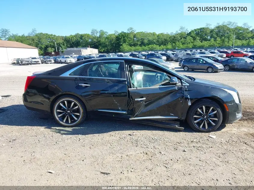 2017 Cadillac Xts W20 Livery Package VIN: 2G61U5S31H9193700 Lot: 45319201