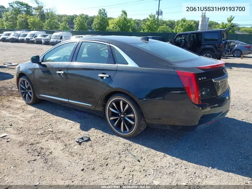2017 Cadillac Xts W20 Livery Package VIN: 2G61U5S31H9193700 Lot: 45319201