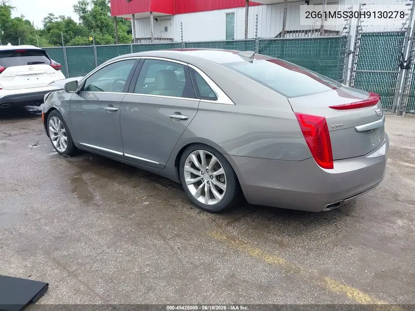 2017 Cadillac Xts Luxury VIN: 2G61M5S30H9130278 Lot: 45425005
