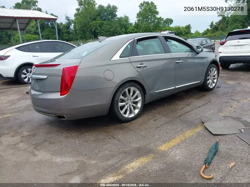 2017 Cadillac Xts Luxury VIN: 2G61M5S30H9130278 Lot: 45425005