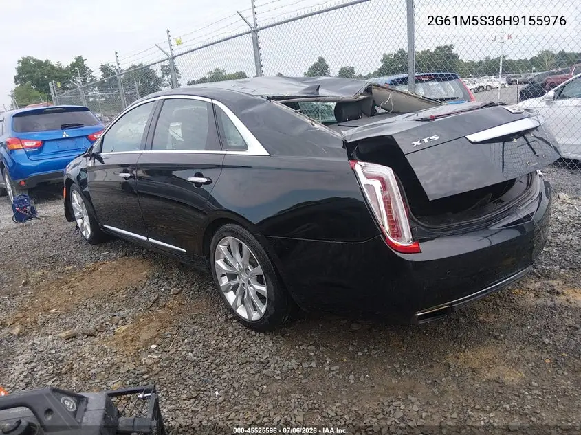 2017 Cadillac Xts Luxury VIN: 2G61M5S36H9155976 Lot: 45525596