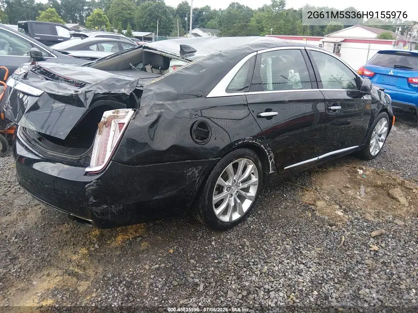 2017 Cadillac Xts Luxury VIN: 2G61M5S36H9155976 Lot: 45525596