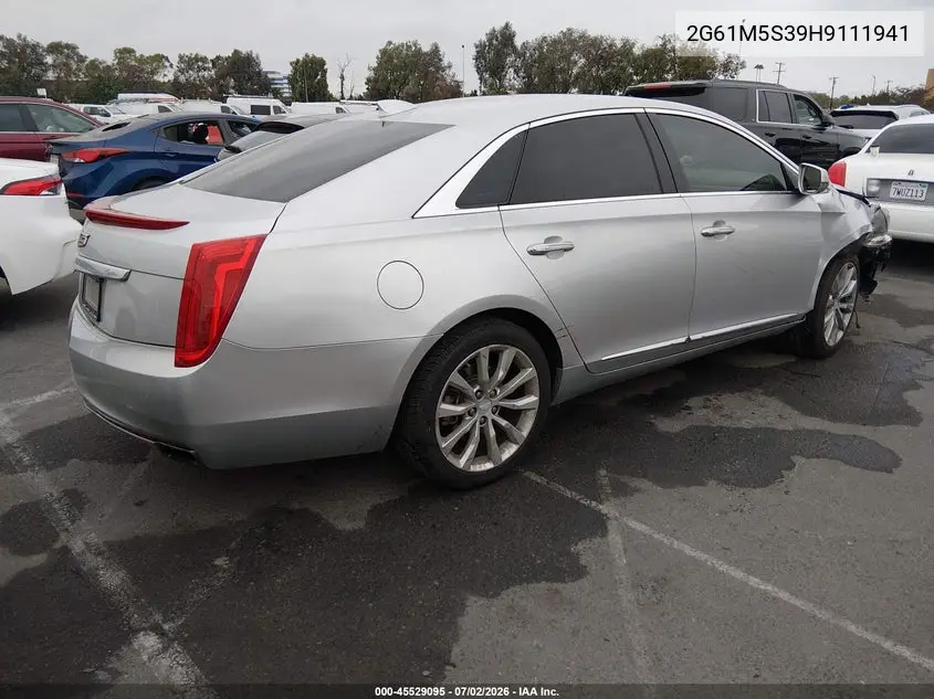 2017 Cadillac Xts Luxury VIN: 2G61M5S39H9111941 Lot: 45529095