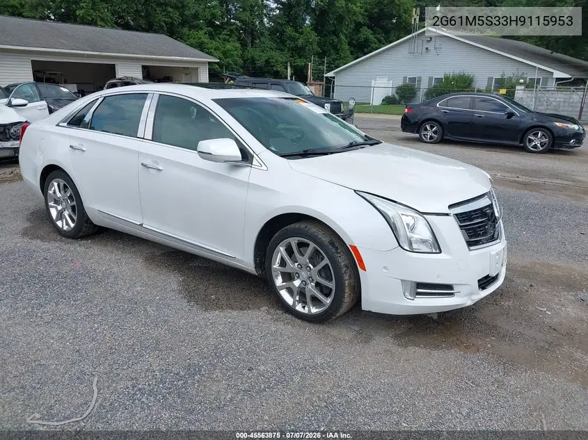 2017 Cadillac Xts Luxury VIN: 2G61M5S33H9115953 Lot: 45563875