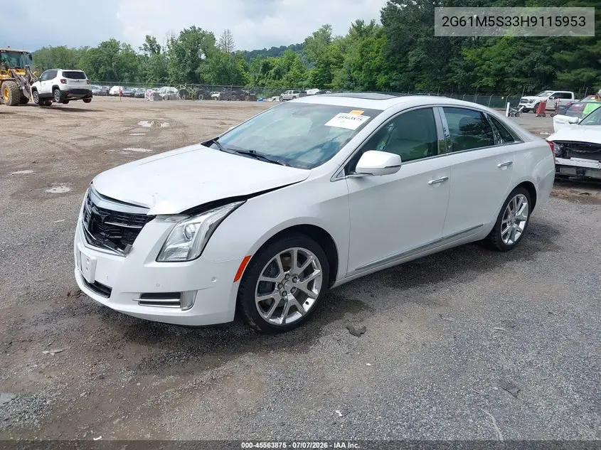 2017 Cadillac Xts Luxury VIN: 2G61M5S33H9115953 Lot: 45563875