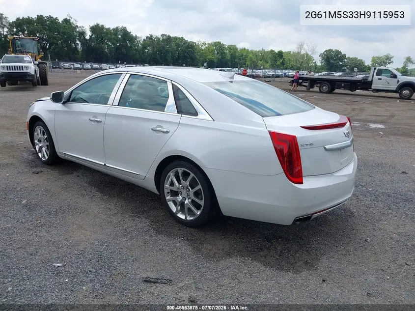 2017 Cadillac Xts Luxury VIN: 2G61M5S33H9115953 Lot: 45563875