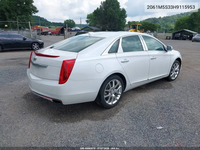2017 Cadillac Xts Luxury VIN: 2G61M5S33H9115953 Lot: 45563875