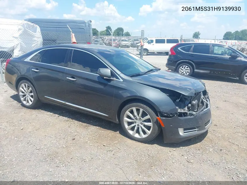 2017 Cadillac Xts Luxury VIN: 2G61M5S31H9139930 Lot: 45613920