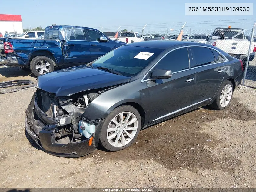 2017 Cadillac Xts Luxury VIN: 2G61M5S31H9139930 Lot: 45613920