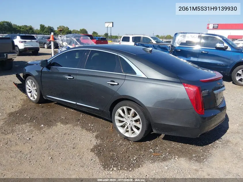 2017 Cadillac Xts Luxury VIN: 2G61M5S31H9139930 Lot: 45613920