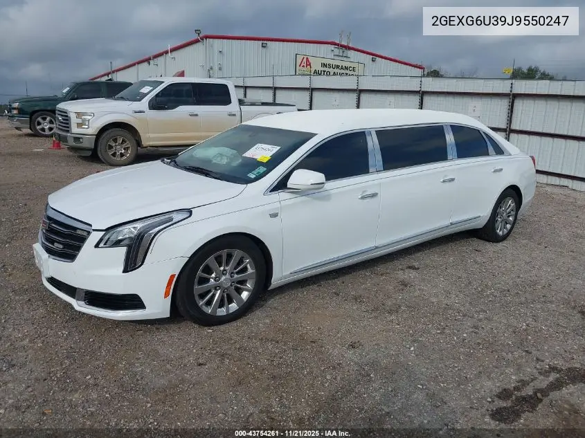 2GEXG6U39J9550247 2018 Cadillac Xts V4U Coachbuilder Limousine