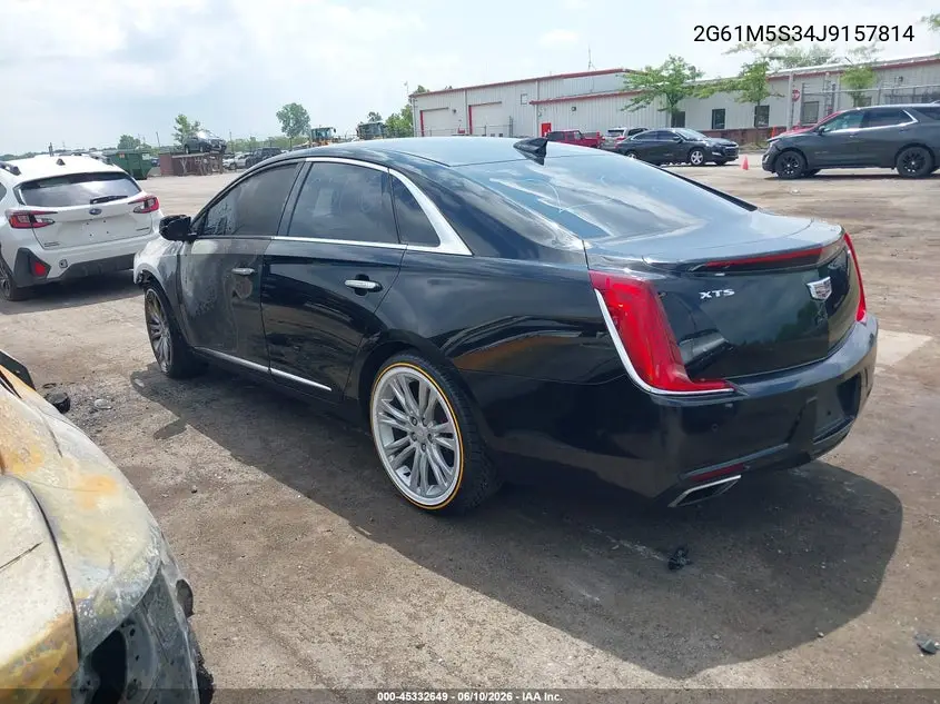 2018 Cadillac Xts Luxury VIN: 2G61M5S34J9157814 Lot: 45332649