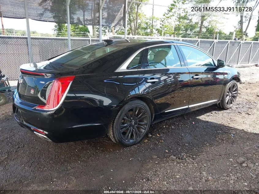 2018 Cadillac Xts Luxury VIN: 2G61M5S33J9118728 Lot: 45410546