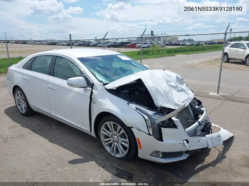 2019 Cadillac Xts Luxury VIN: 2G61N5S33K9128190 Lot: 45304008