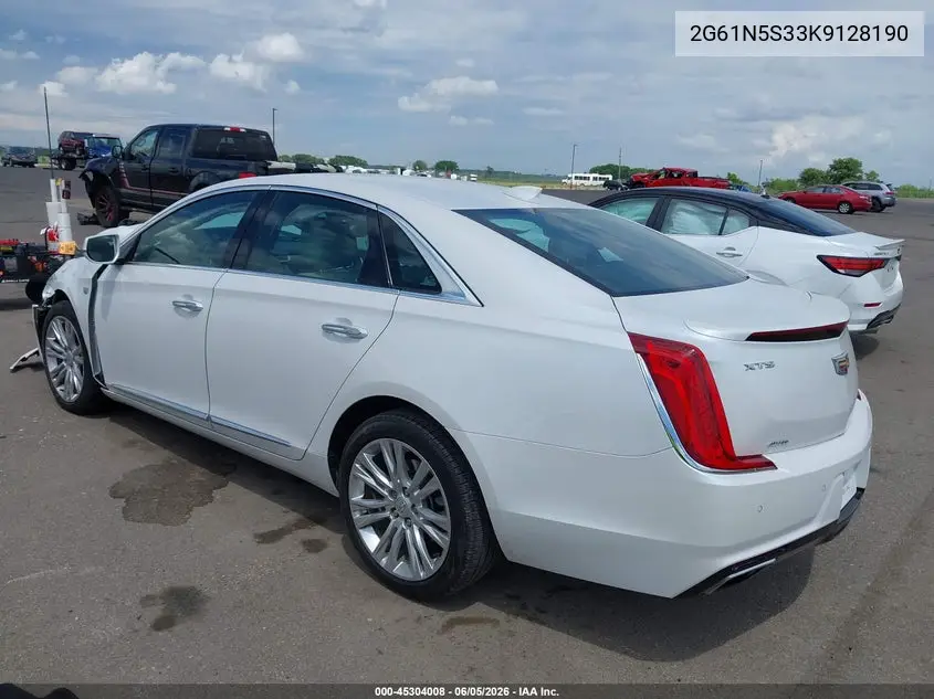 2019 Cadillac Xts Luxury VIN: 2G61N5S33K9128190 Lot: 45304008