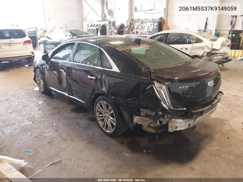 2019 Cadillac Xts Luxury VIN: 2G61M5S37K9149059 Lot: 45321899