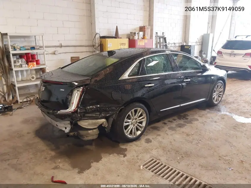 2019 Cadillac Xts Luxury VIN: 2G61M5S37K9149059 Lot: 45321899