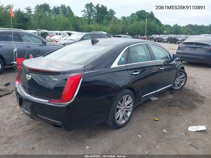2019 Cadillac Xts Luxury VIN: 2G61M5S35K9110891 Lot: 45327052
