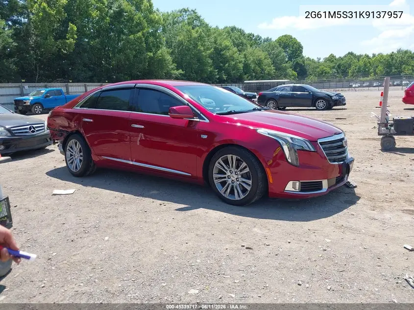 2019 Cadillac Xts Luxury VIN: 2G61M5S31K9137957 Lot: 45339717