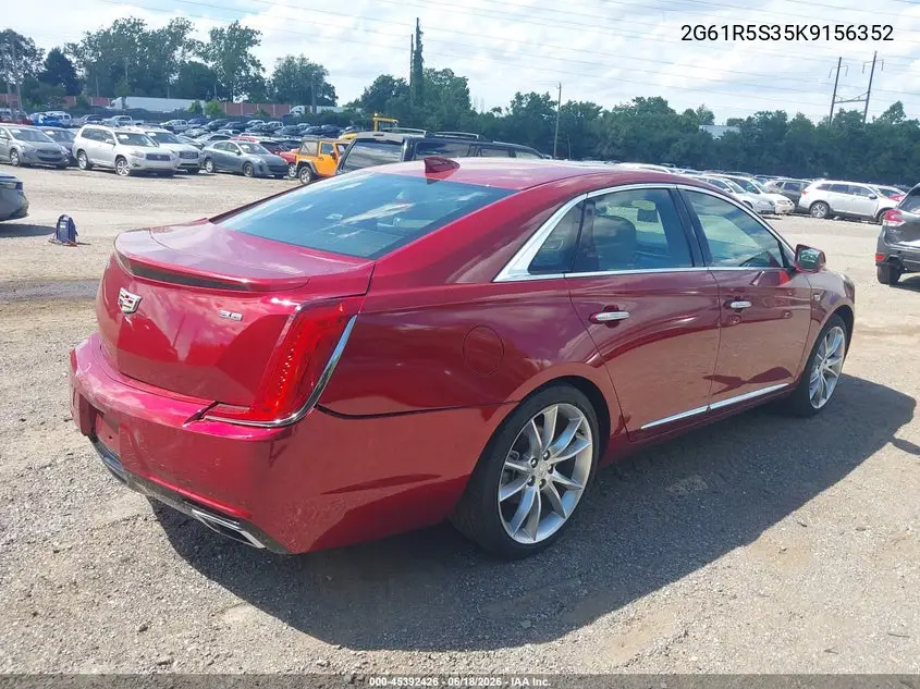 2019 Cadillac Xts Premium Luxury VIN: 2G61R5S35K9156352 Lot: 45392426