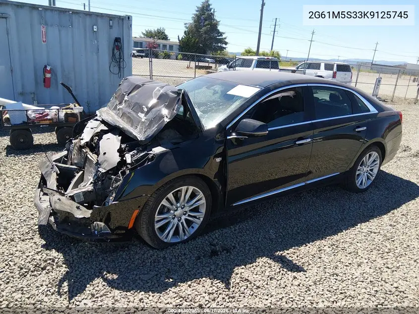 2019 Cadillac Xts Luxury VIN: 2G61M5S33K9125745 Lot: 45402965