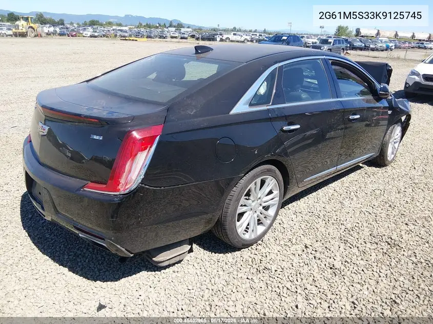 2019 Cadillac Xts Luxury VIN: 2G61M5S33K9125745 Lot: 45402965