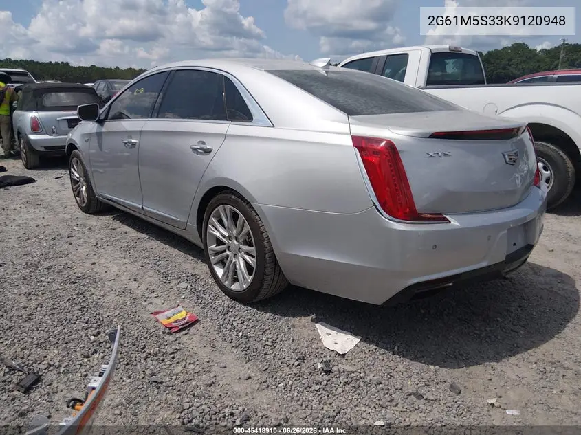 2019 Cadillac Xts Luxury VIN: 2G61M5S33K9120948 Lot: 45418910