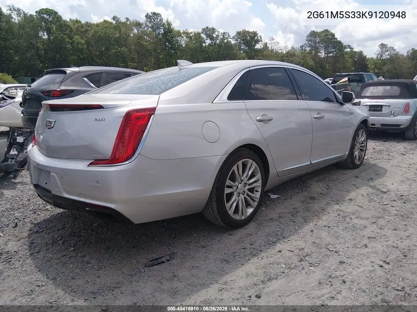 2019 Cadillac Xts Luxury VIN: 2G61M5S33K9120948 Lot: 45418910
