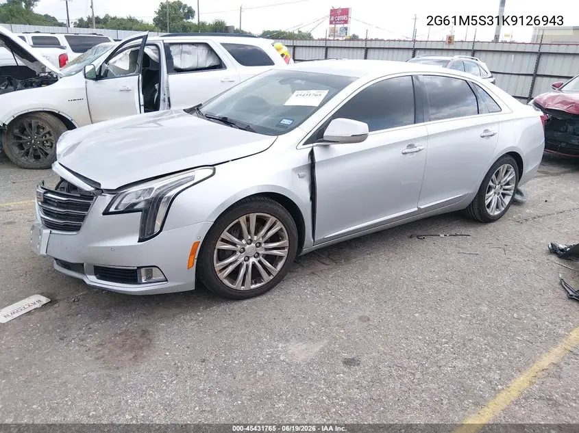2019 Cadillac Xts Luxury VIN: 2G61M5S31K9126943 Lot: 45431765