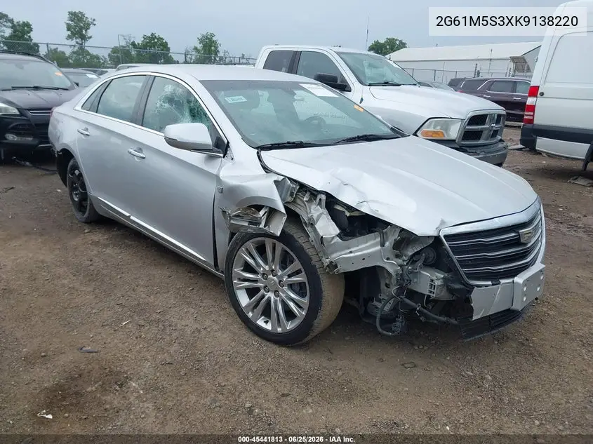 2019 Cadillac Xts Luxury VIN: 2G61M5S3XK9138220 Lot: 45441813