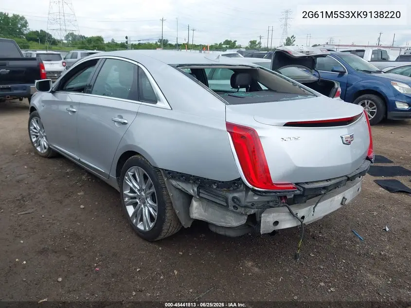 2019 Cadillac Xts Luxury VIN: 2G61M5S3XK9138220 Lot: 45441813