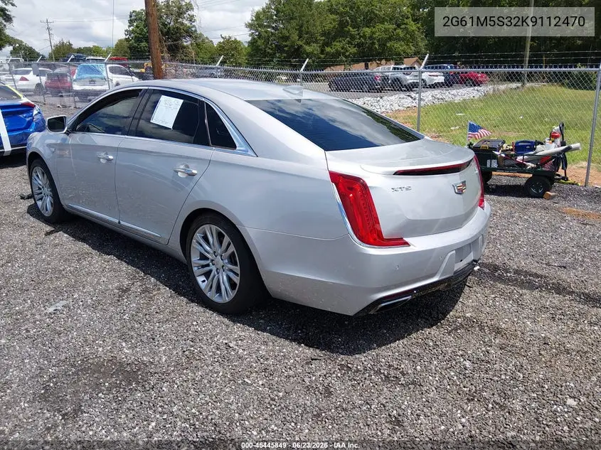 2019 Cadillac Xts Luxury VIN: 2G61M5S32K9112470 Lot: 45445849