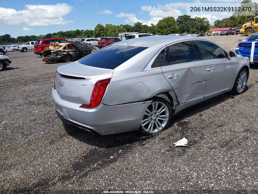 2019 Cadillac Xts Luxury VIN: 2G61M5S32K9112470 Lot: 45445849