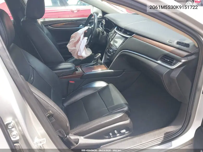 2019 Cadillac Xts Luxury VIN: 2G61M5S30K9151722 Lot: 45449426