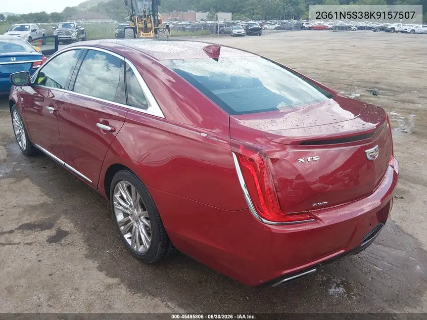2019 Cadillac Xts Luxury VIN: 2G61N5S38K9157507 Lot: 45495806
