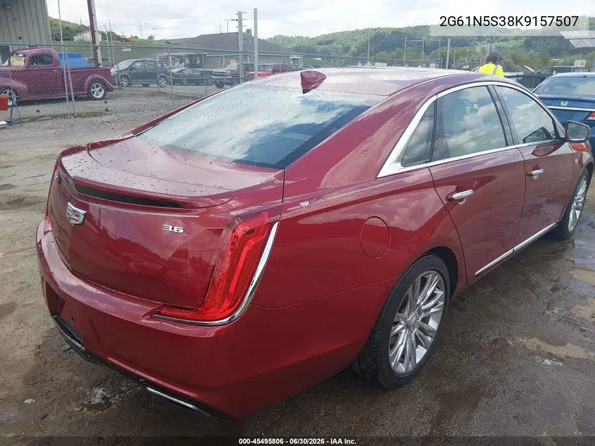 2019 Cadillac Xts Luxury VIN: 2G61N5S38K9157507 Lot: 45495806