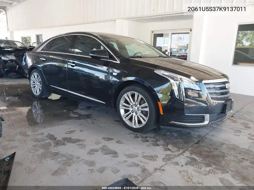 2019 Cadillac Xts W20 Livery Package VIN: 2G61U5S37K9137011 Lot: 45525688