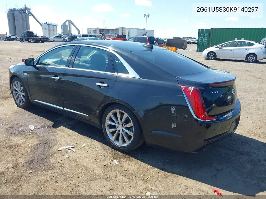 2019 Cadillac Xts W20 Livery Package VIN: 2G61U5S30K9140297 Lot: 45574151