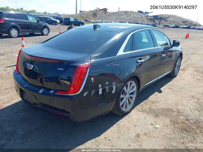 2019 Cadillac Xts W20 Livery Package VIN: 2G61U5S30K9140297 Lot: 45574151