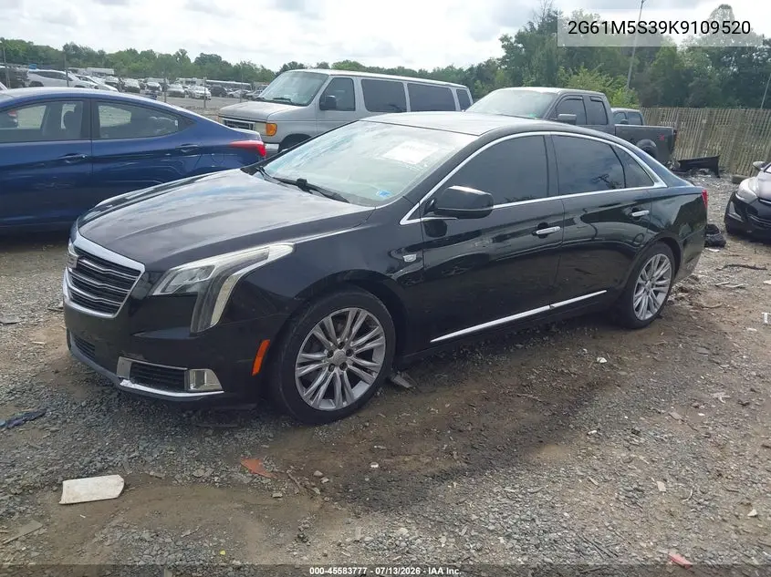 2019 Cadillac Xts Luxury VIN: 2G61M5S39K9109520 Lot: 45583777
