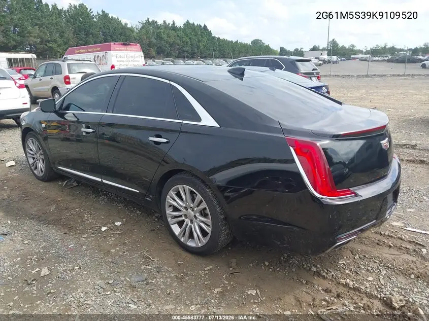2019 Cadillac Xts Luxury VIN: 2G61M5S39K9109520 Lot: 45583777