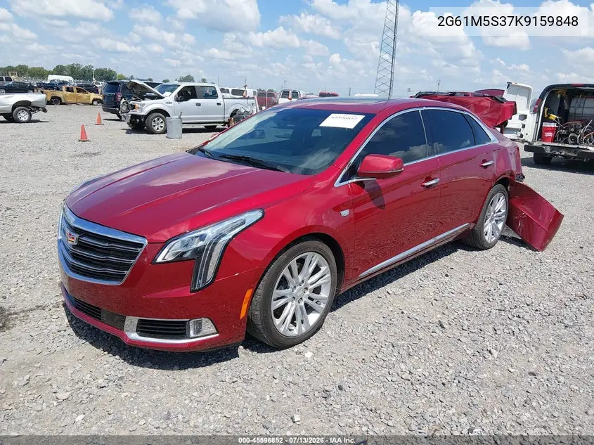 2019 Cadillac Xts Luxury VIN: 2G61M5S37K9159848 Lot: 45596852